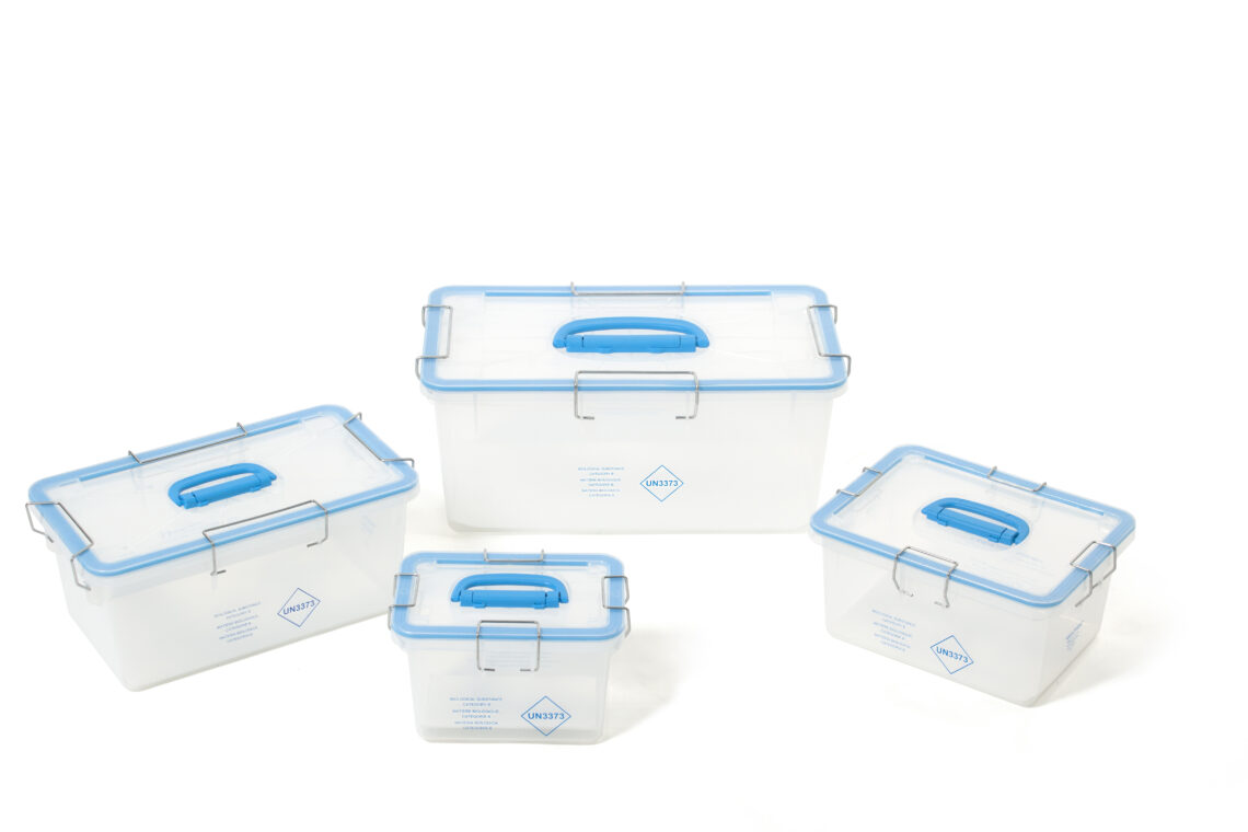 Secondary containers for the transport of biological samples – M&G Int'l
